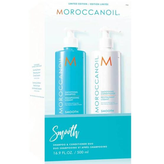 MOROCCAN OIL SMOOTHING SHAMPOO & CONDITIONER DUO (2 x 500ML)