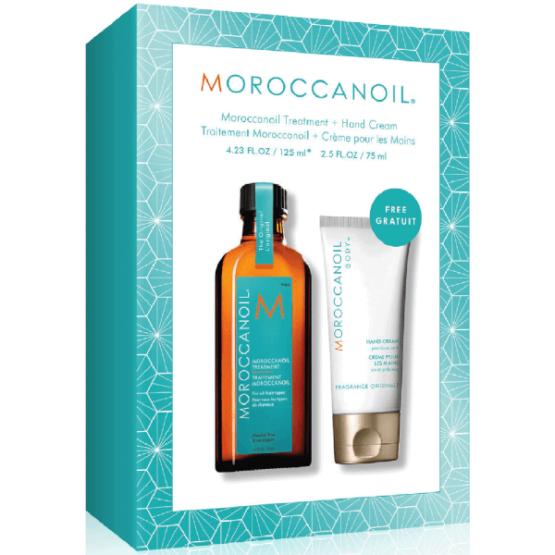 Moroccan oil Treatment Light 125ML (25% extra free) with free moroccan oil hand cream