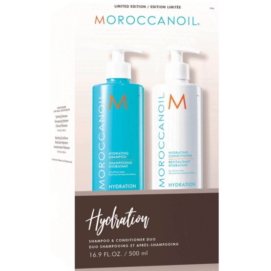 moroccan oil hydrating shampoo & conditioner duo (2 x 500ml)